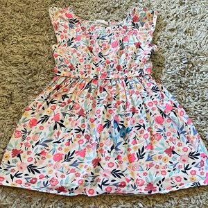 2017 Crazy 8 Floral Dress, Size 4T